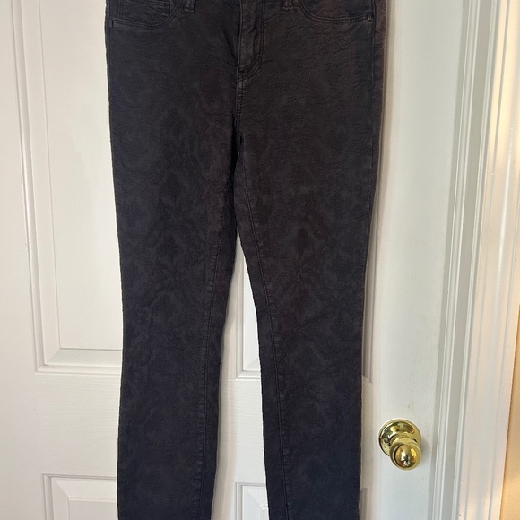Pilcro and the Letterpress Black Lace Detail Jeans Size 28 - Picture 3 of 7